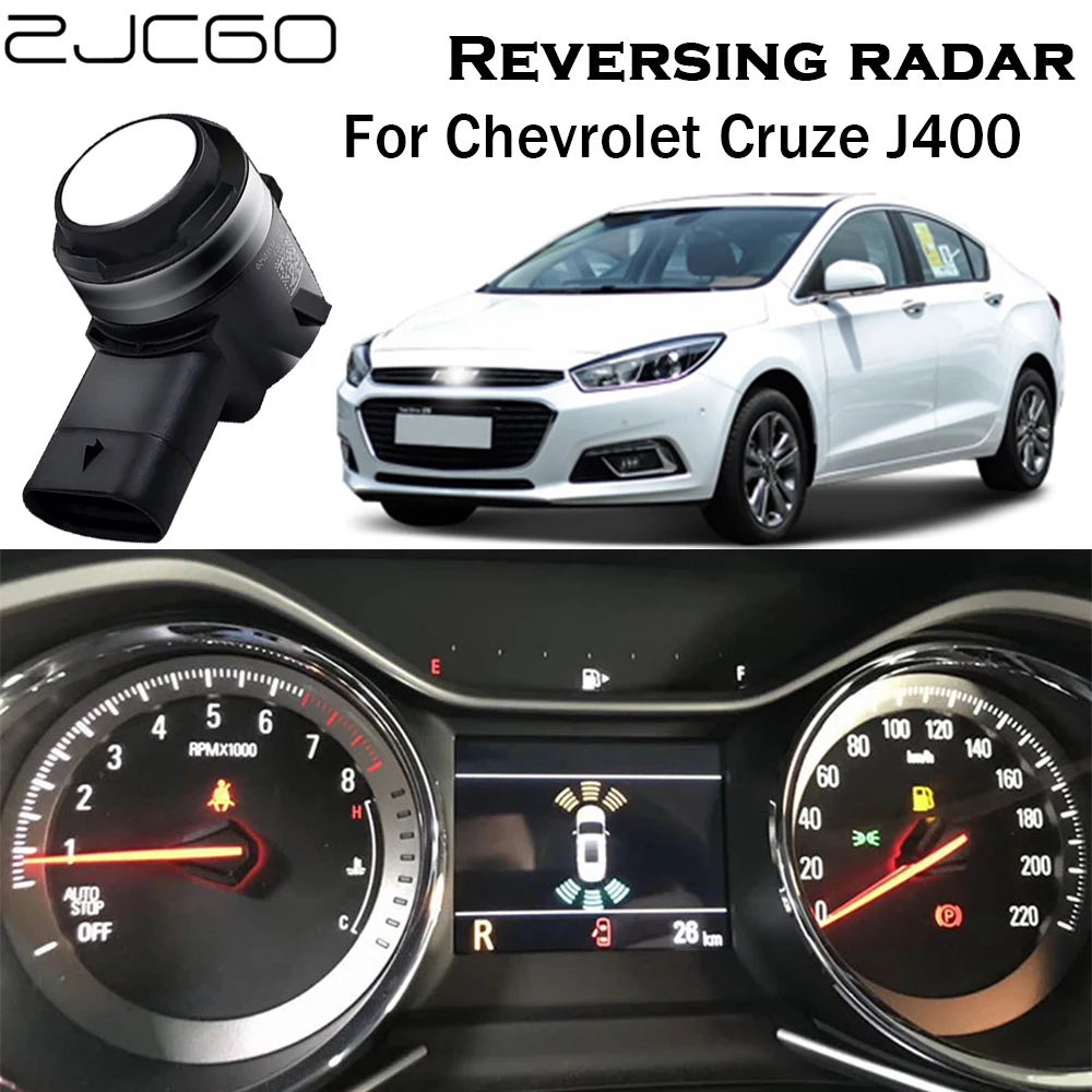 

ZJCGO Original Sensors Car Parking Sensor Assistance Backup Radar Buzzer System For Chevrolet Cruze J400 D2LC D2LC-K 2016–2020