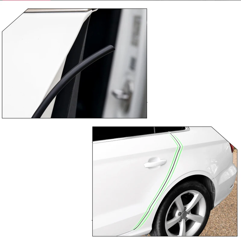 Защитная кромка для зачистки дверей автомобиля защита от царапин Subaru Forester Outback
