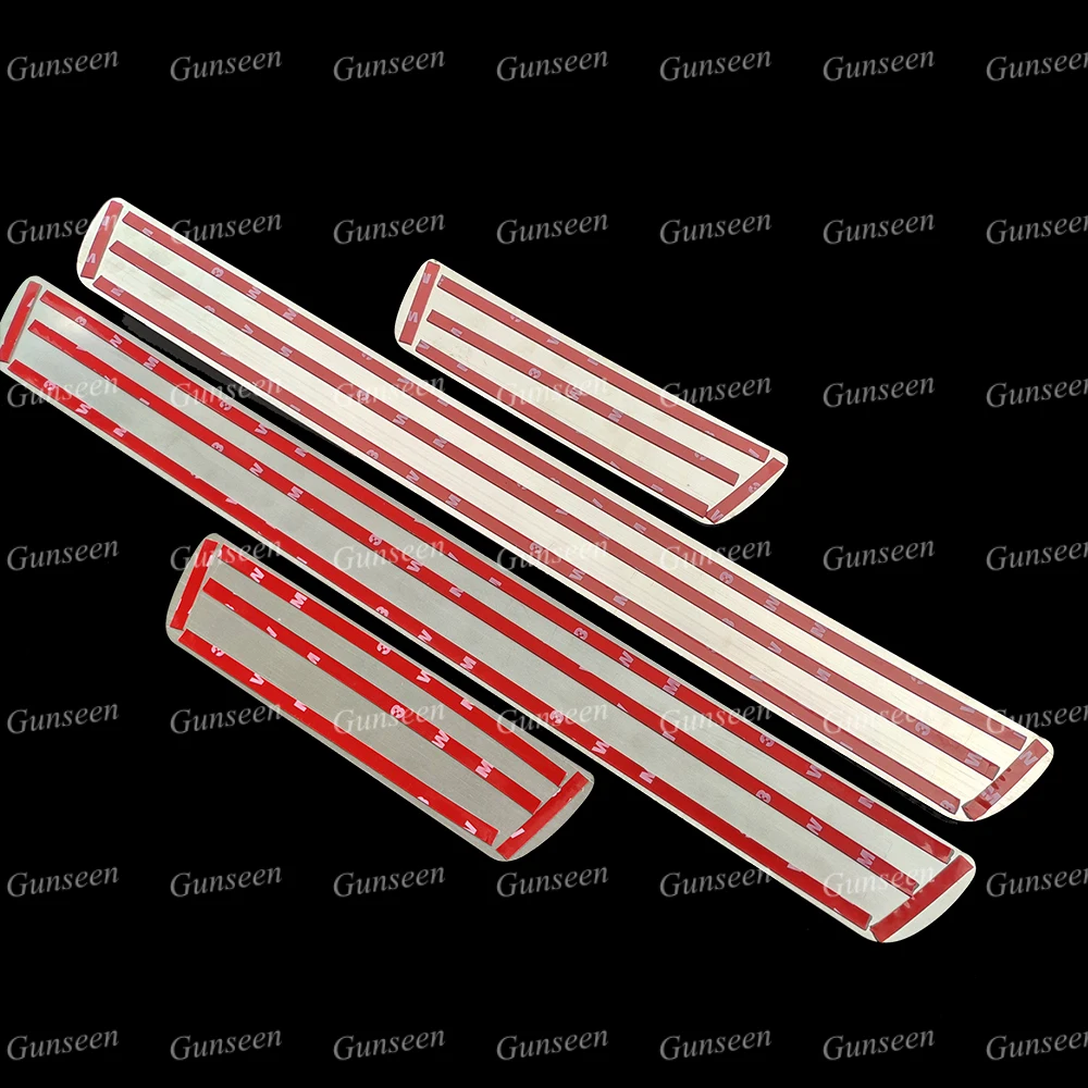 Для автомобильных аксессуаров 519 2018 наклейка из нержавеющей стали порог защита