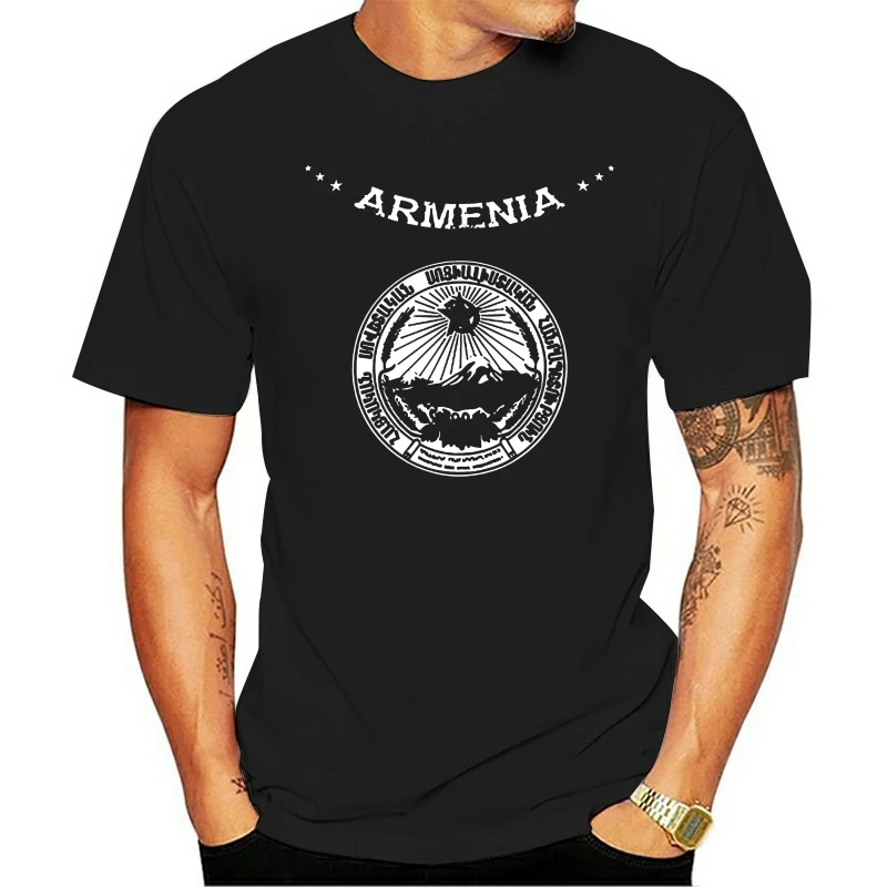 

Crazy ArmeniaFor Mens cotton 2021 new year t-shirt Famous ComicalWhite Solid Color Big Size 3xl 4xl 5xl Hiphop Top