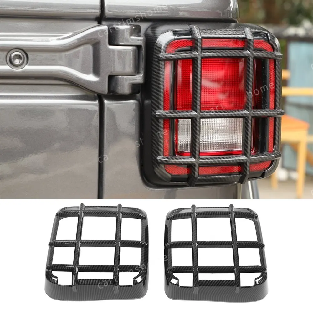 ABS Rear Tail Light Lamp Guard Cover Trim Protector for Jeep Wrangler JL 2018-2019 | Автомобили и мотоциклы