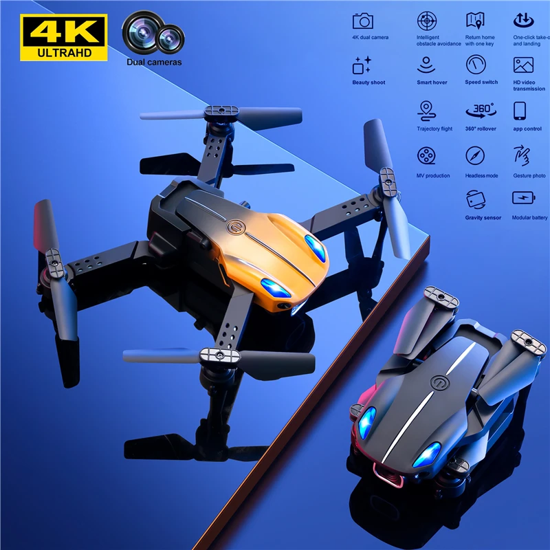 

2021 New KY907 Drone 4K Professional HD Dual Camera FPV Drones Quadcopter Obstacle Avoidance Rc Helicopter App controlled Toys