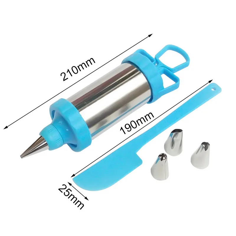 Набор для украшения торта набор шприцов крема насадки выпечки принадлежностей