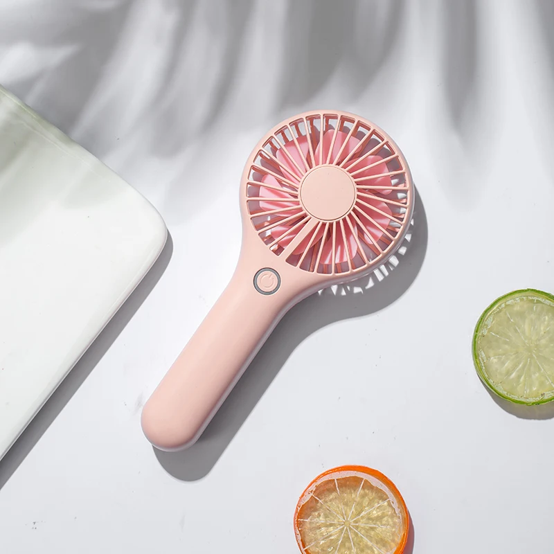 

Hand Fan Portable Small Exquisite Fan Cool Low Noise Mini Usb Fan with Colorful LED Light Cool Fan For Outdoor Travel For Home