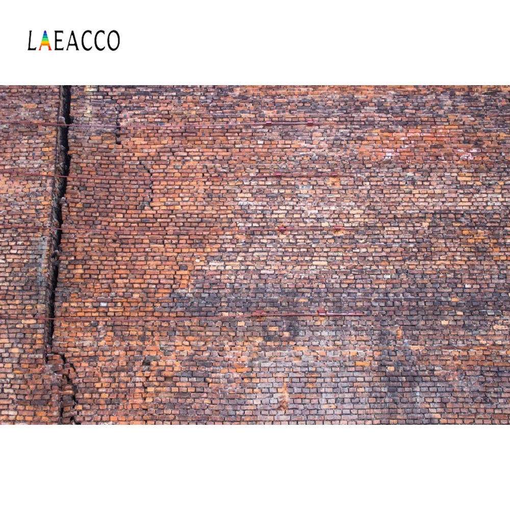 Laeacco старинные кирпичные стены портрет гранж ПЭТ фотографии фоны индивидуальные фотографические фоны для фотостудии