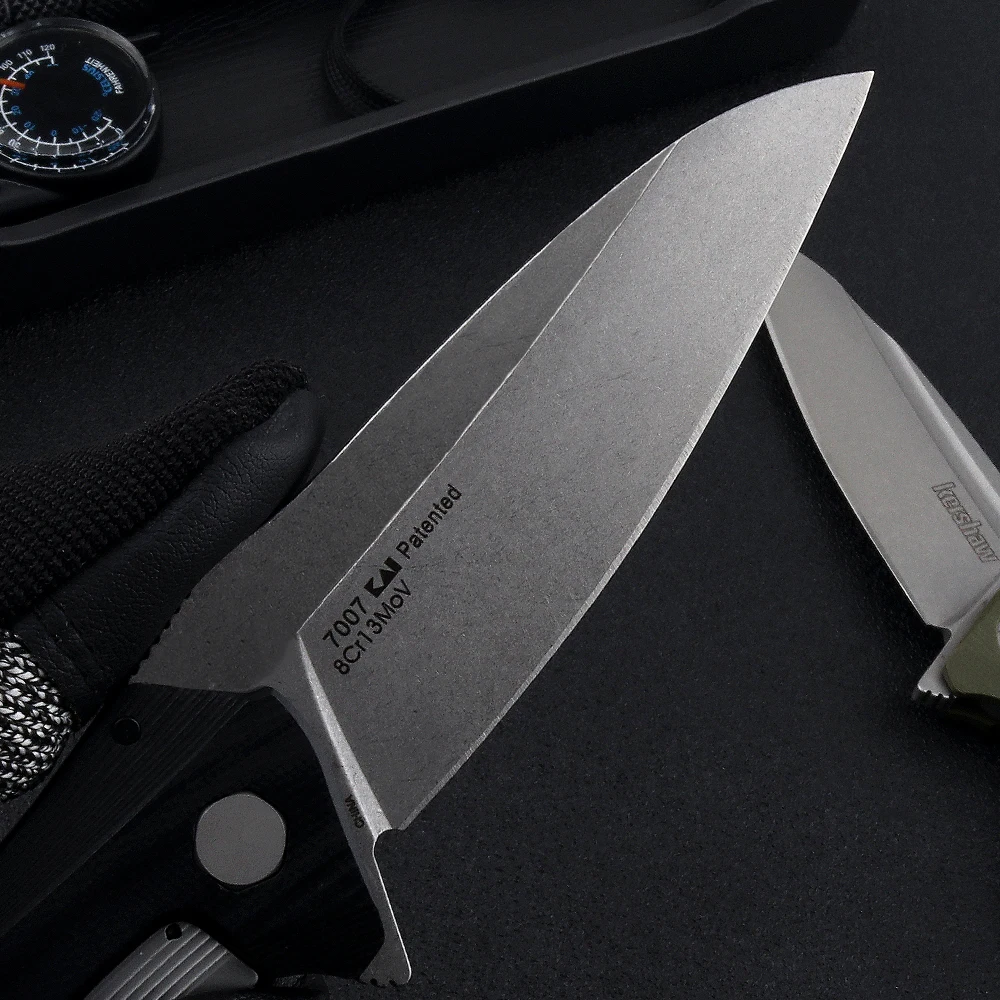 Новинка карманный складной нож kerшоу 7007 с шариковым подшипником лезвие 8Cr13 G10