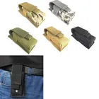 Molle тактический M5 вспышка светильник Охота светильник чехол Ножи пистолет фонарь для отдыха на открытом воздухе кобура держатель под одно отверстие Сумочка-клатч с принтом 