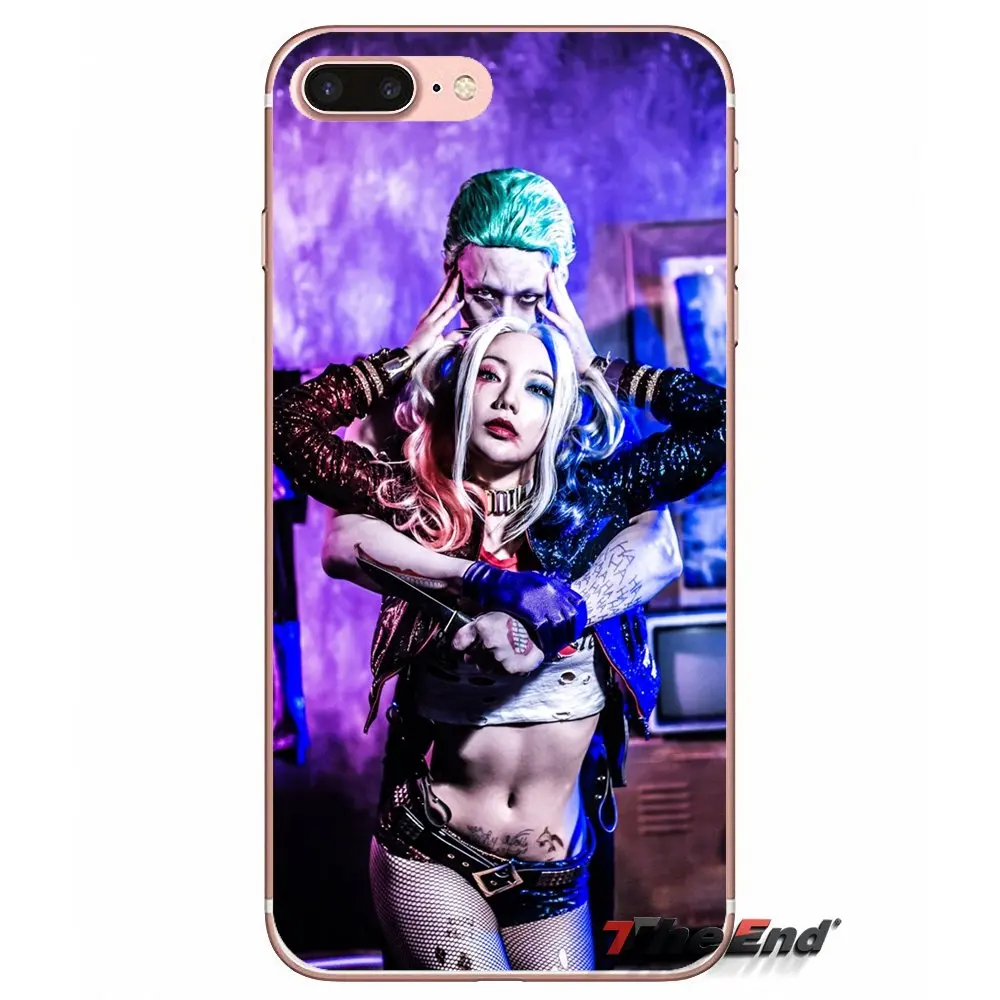 Чехол для Xiao mi 6 A1 Max x 2 5X 6X Red Note 5 5A 4X 4A A4 4 Plus Pro joker Темный рыцарь и Харли Куинн |