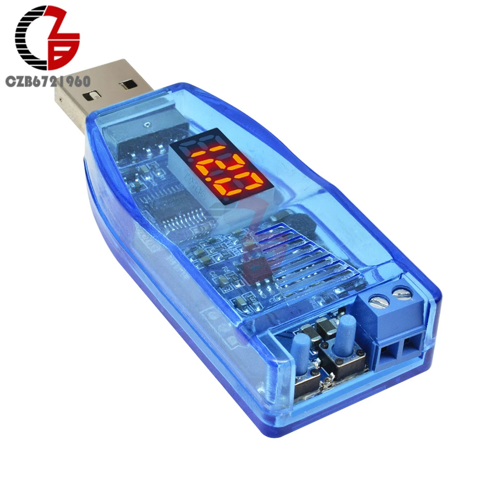 DC-DC цифровой USB понижающий регулятор напряжения 5 В до 3,3 в 12 В 24 в усилитель понижающий преобразователь ПИТАНИЕ ТРАНСФОРМАТОР вольтметр