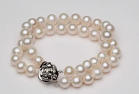 hot sell 8 9mm 7 5 8in charming natural aaa south sea pearl bracelet