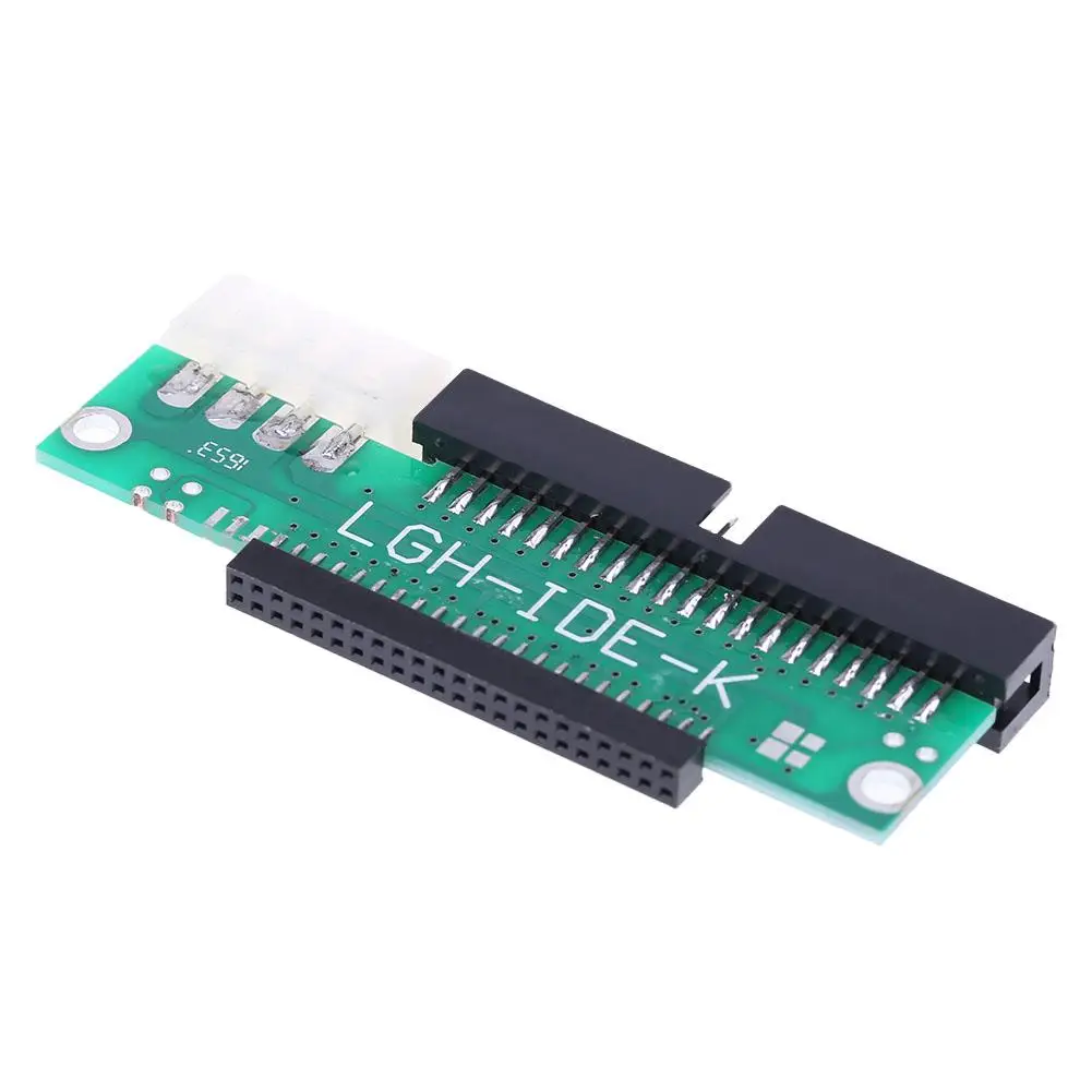 1 шт. 3 5 &quotIDE/SATA Мужской до 2 5&quot IDE/SATA Женский конвертер карты 44pin для 40pin адаптер