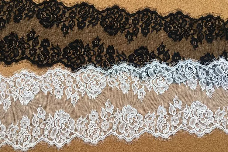 

22cm double edging pompom trim lace eyelash good quality 15 meters=5 pieces braid trimmings NEW!