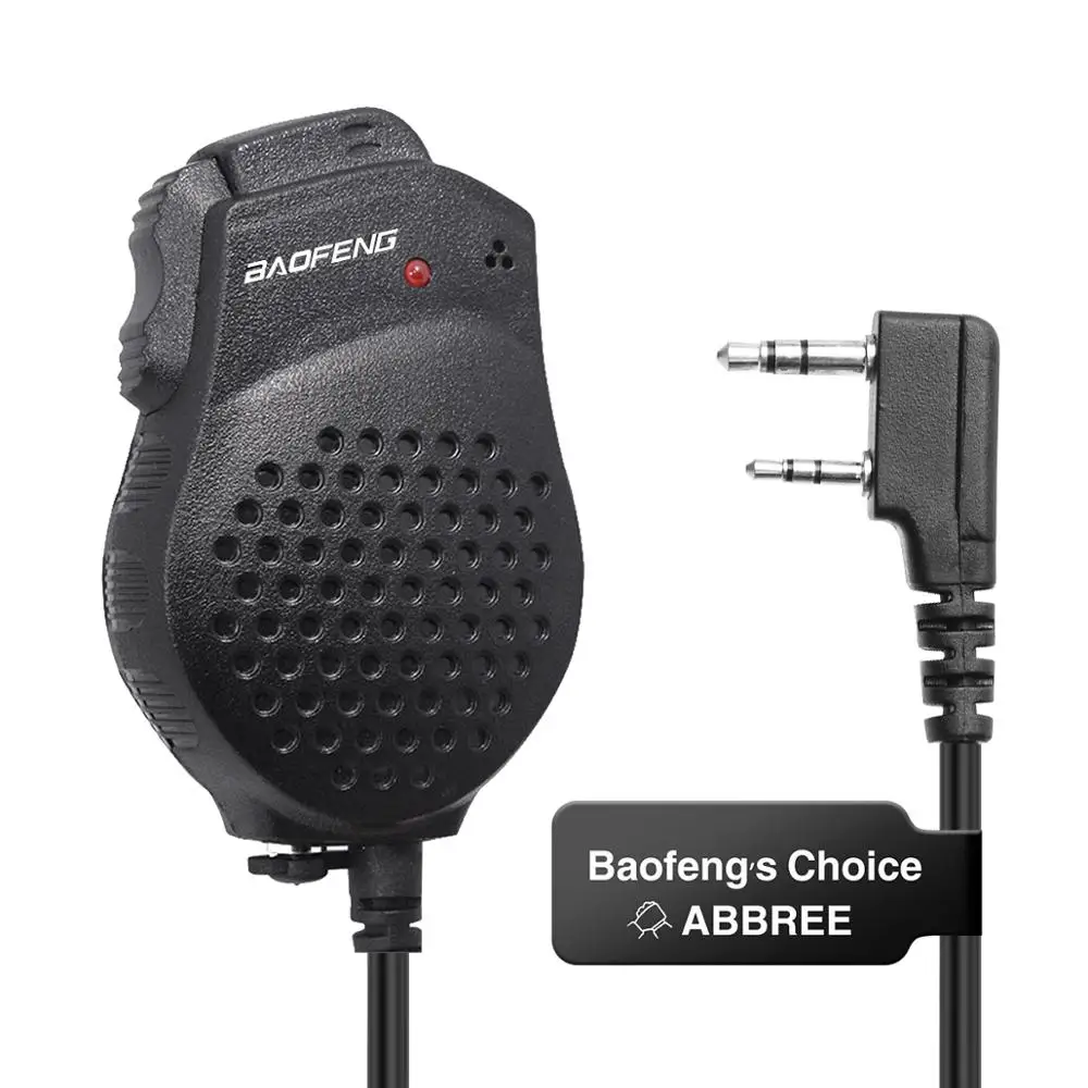 

Baofeng UV-82 двойной PTT ручной динамик микрофон для Baofeng UV-82 UV-82HP GT-5TP Портативная радиостанция Walkie Talkie