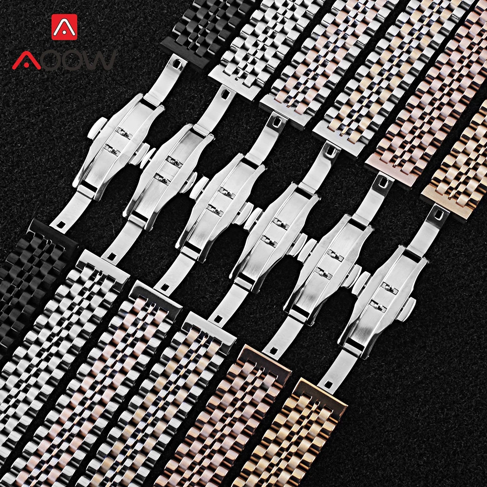 Ремешок из нержавеющей стали 316 для мужчин и женщин сменный Браслет с 7