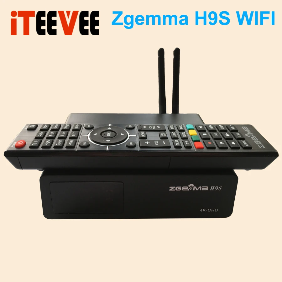 ZGEMMA H9S bluit in 300M wifi DVB-S2X 4K UHD спутниковый ресивер с CI T2-MI для украинского русского спутникового телевидения