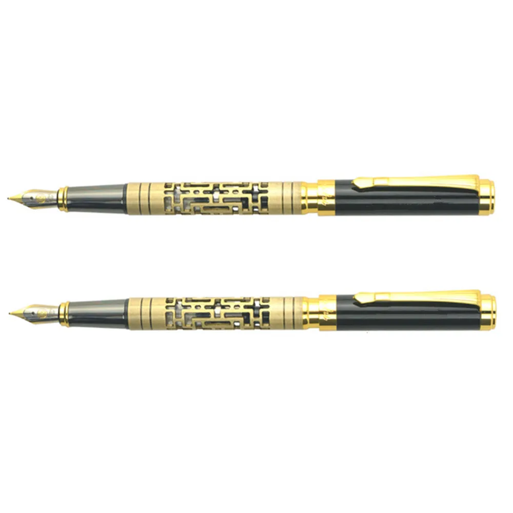 Ручка перьевая из бронзы/обсидиана 0 7 мм | Прочие аксессуары