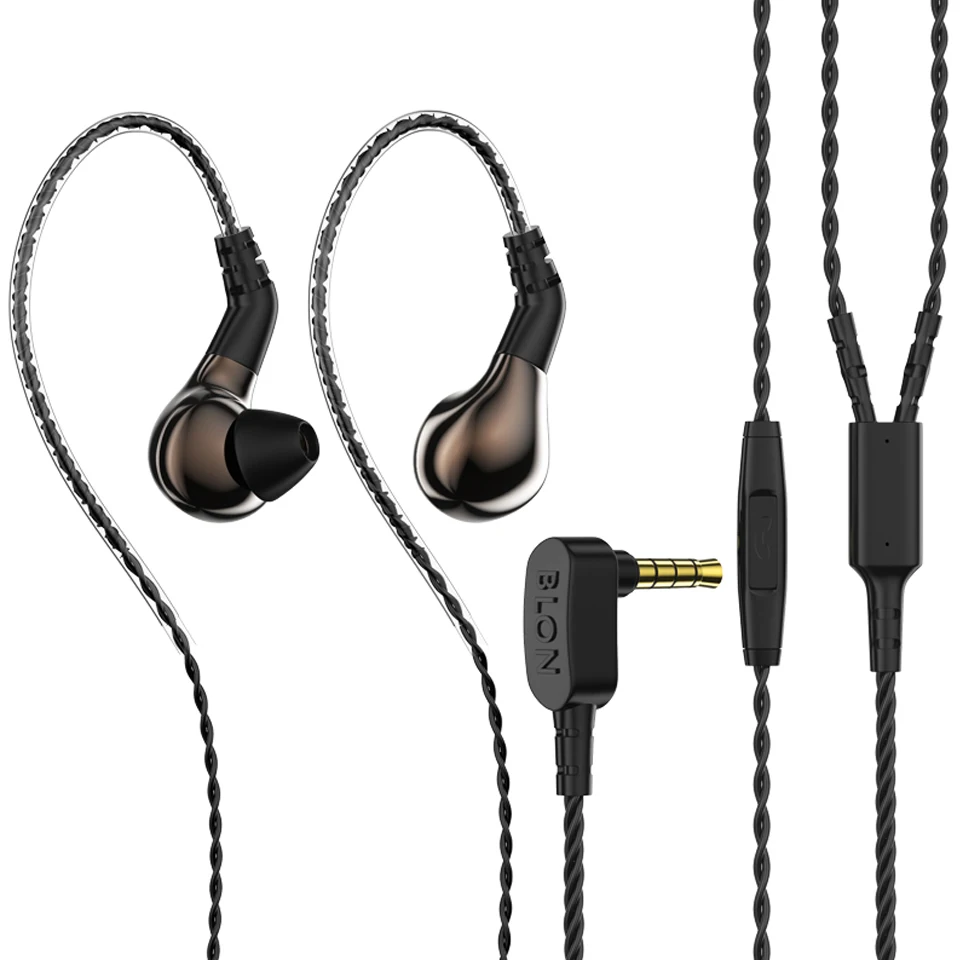 Bl03 BL 03 проводные наушники в ухо гарнитура с микрофоном Fone Ouvido Handsfree 2Pin кабель для