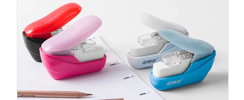 Без гвоздей без скоб машина для скрепления Мини Милая книга степлер степлера