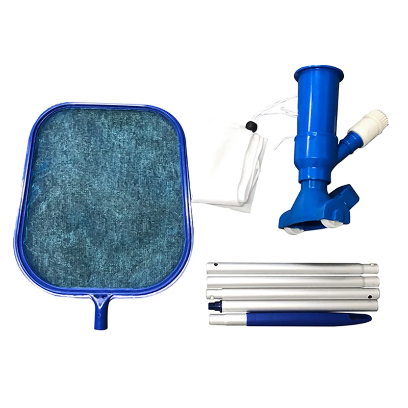 

Newly Deluxe Pool Maintenance Kit Cleaning Tool Accessories Vacuum Head Suction for Swimming Pool