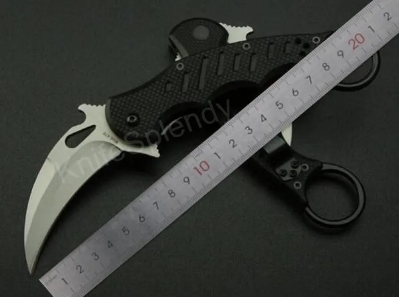 Нож-керамбит складной карманный с фиксированным лезвием G10 | Инструменты