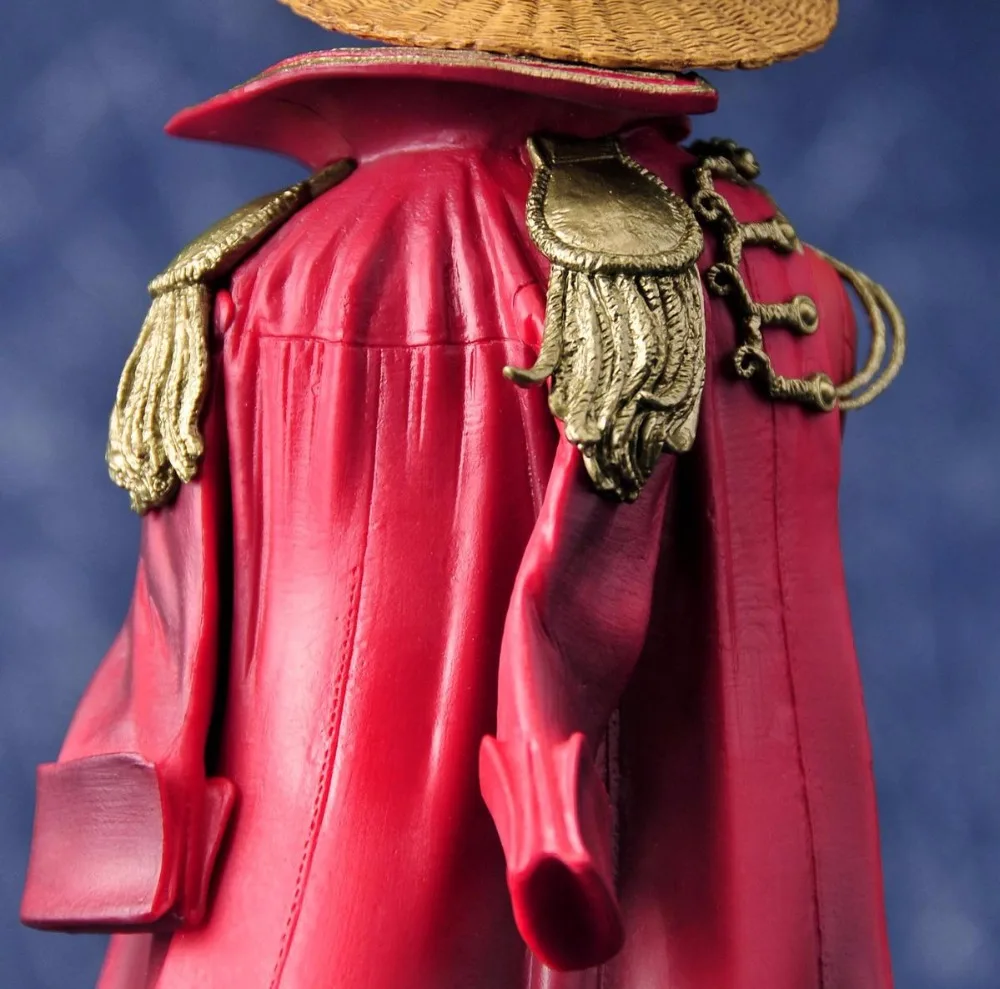 

25cm One Piece Luffy 20th Anniversary Action Figure Red Cloak The Ultimate King Straw Hat Luffy Zoro Collect Model anime figure