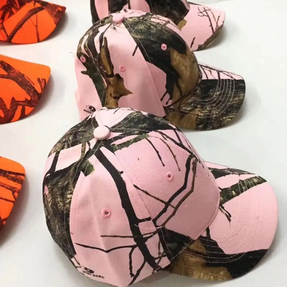 Бесплатная доставка высококачественные камуфляжные кепки Mossy OAK Blaze оранжевые