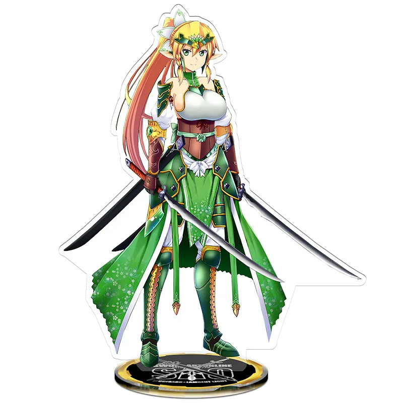 Меч искусство онлайн Kirigaya Kazuto Yuuki Asuna фигурка на акриловой подставке настольное