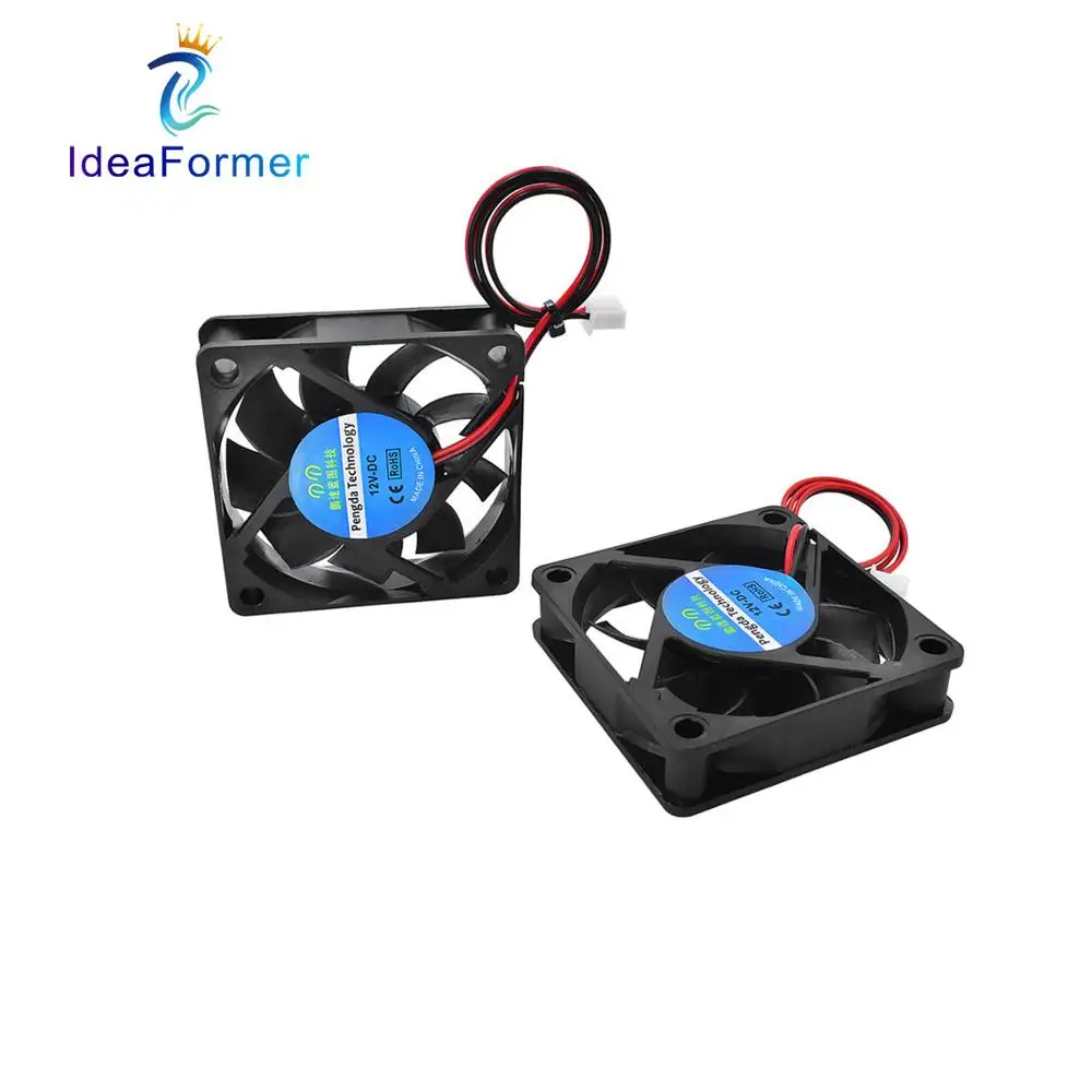 Кулер для 3D принтера Reprap J-head Hotend 5010/6015 12 В 50*50*10 мм 60*60*15 | Компьютеры и офис