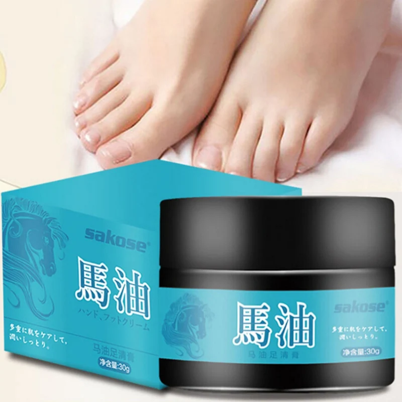 Крем для ног с конским маслом удаления омертвевшей кожи спортсмен средство ухода