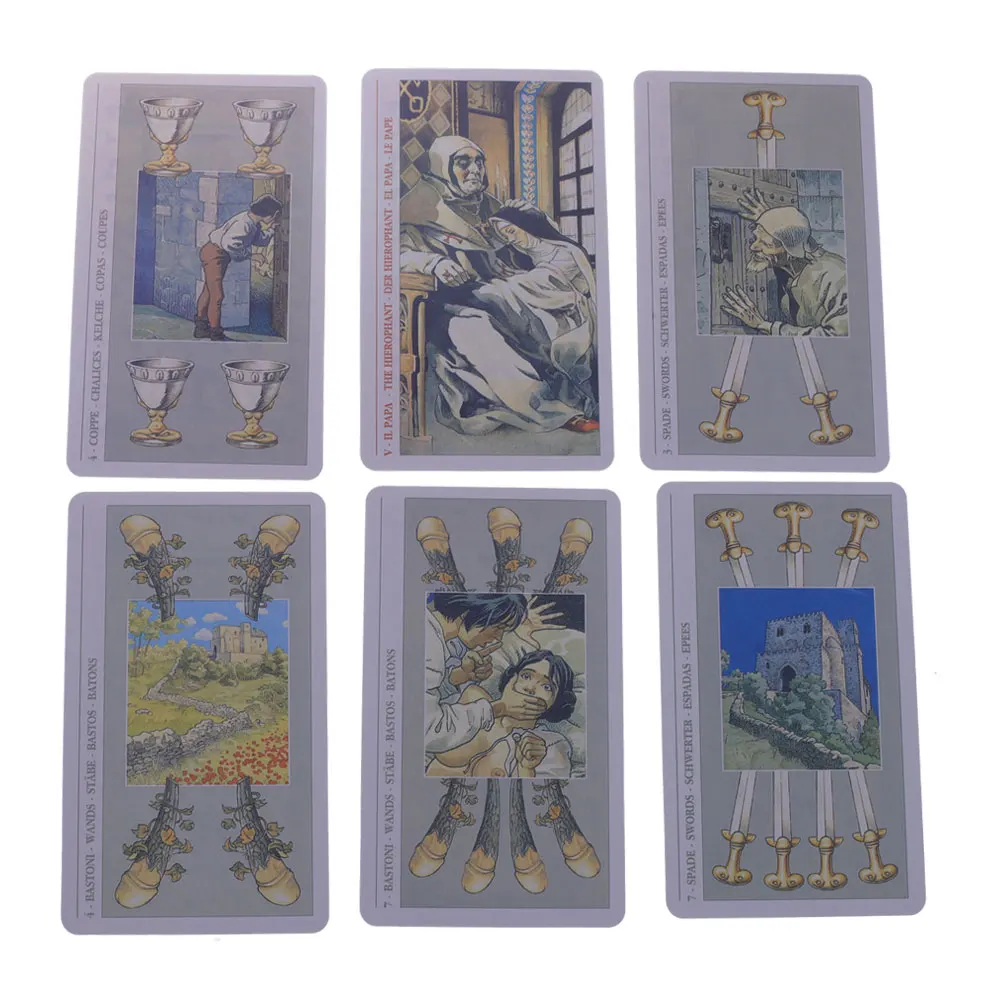 

Tarot Cards Decameron Tarot oracle cards Oracle Card Board Deck Games Palying Cards For Party Game