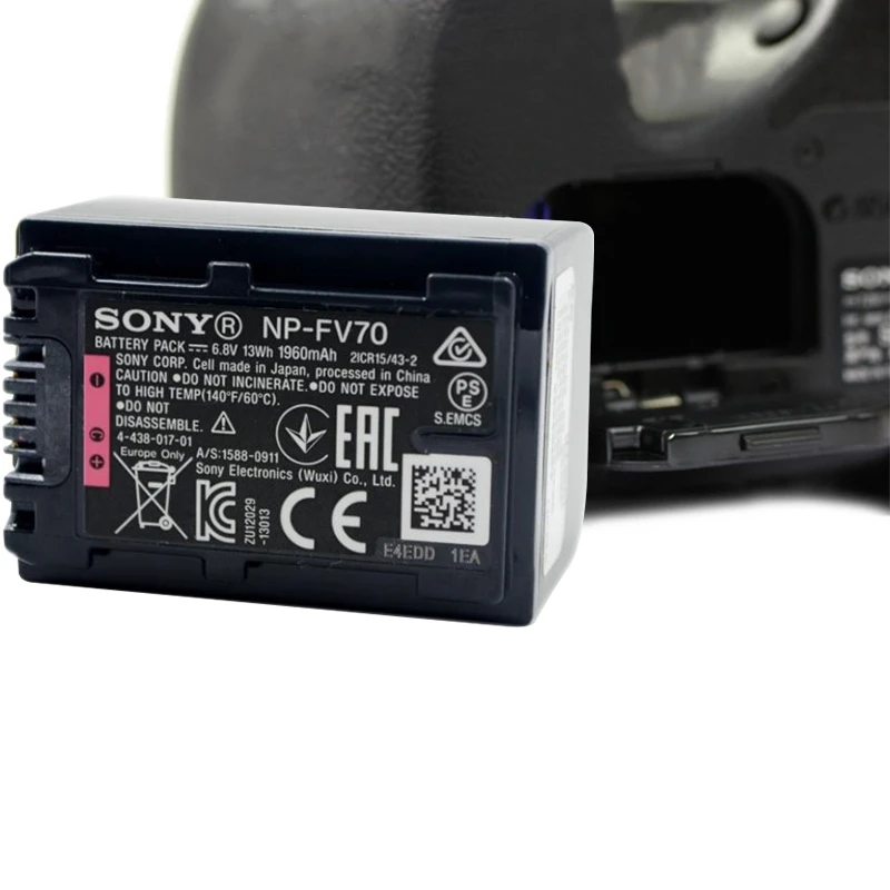 Литиевая аккумуляторная батарея 6 8 в SONY NP-FV70 NP FV70 NPFV70 1960 мАч FDR-AXP55 AX40 AXP35 AX30 AX45