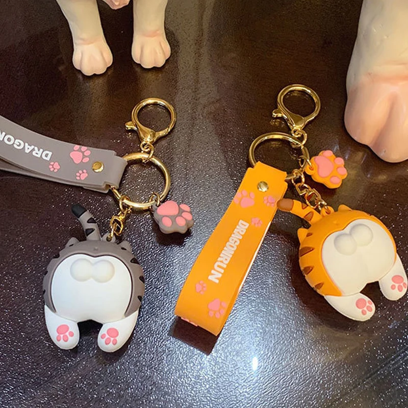 Озорной забавный кот попка брелок INS креативный Мультфильм школьная сумка