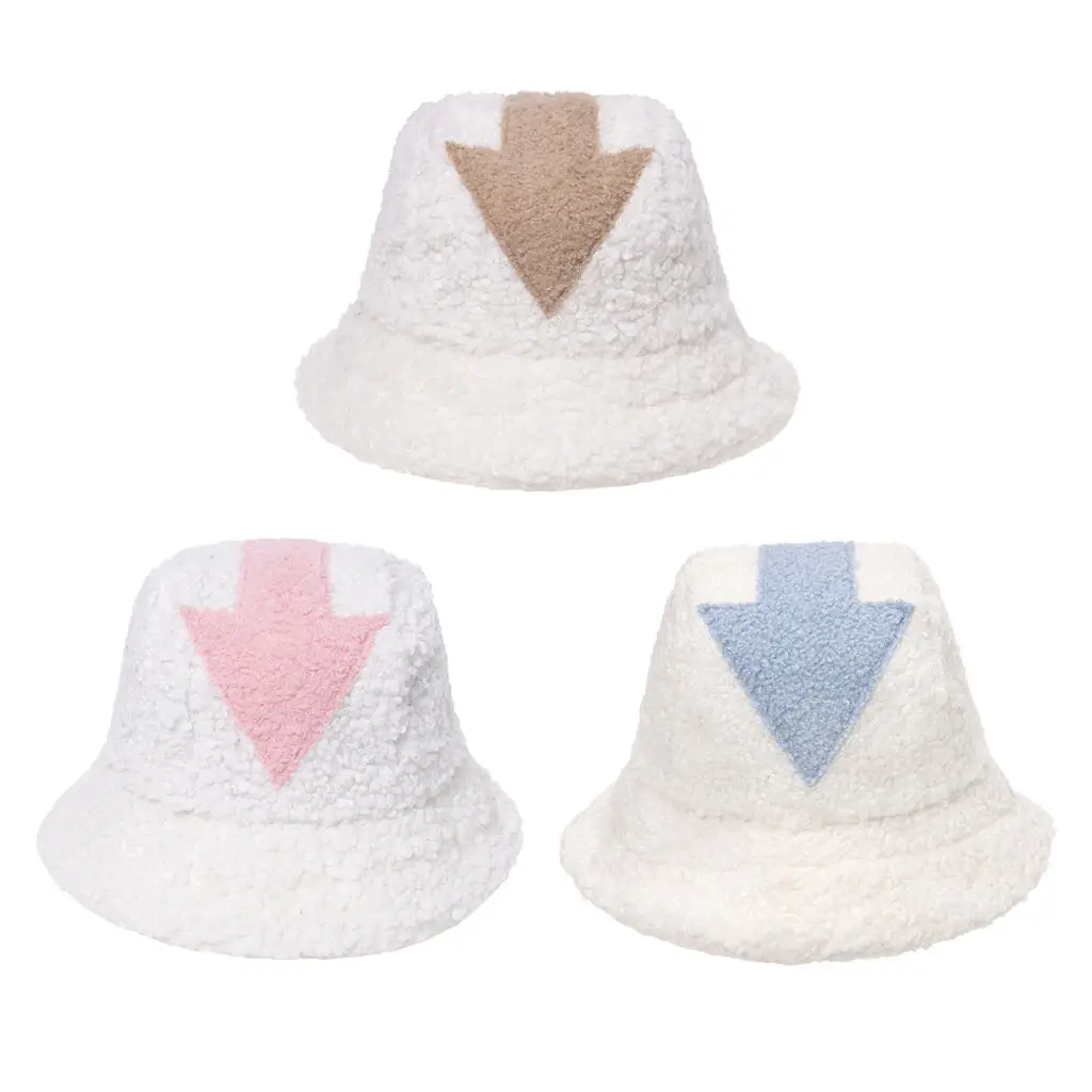 Lamb Wool Fisherman Hat Women Winter Cold Sports Outdoor Gardening | Аксессуары для одежды