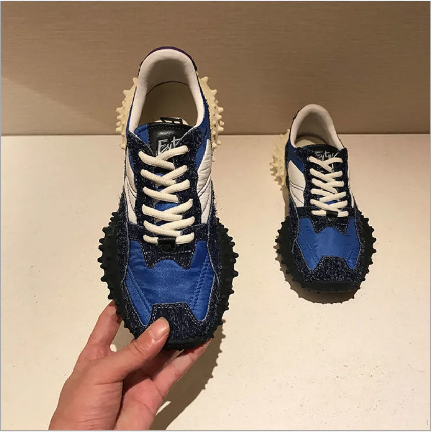 

2021 New women's shoes outdoor sports shoes anti slip casual shoes summer fashion women's shoes color matching single shoes
