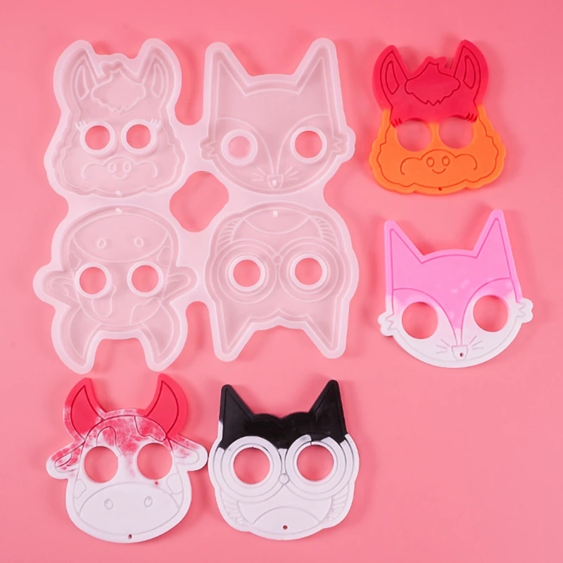 

DIY Crafts Decorations Crystal Epoxy Resin Mold Keychain Pendant Silicone Mould