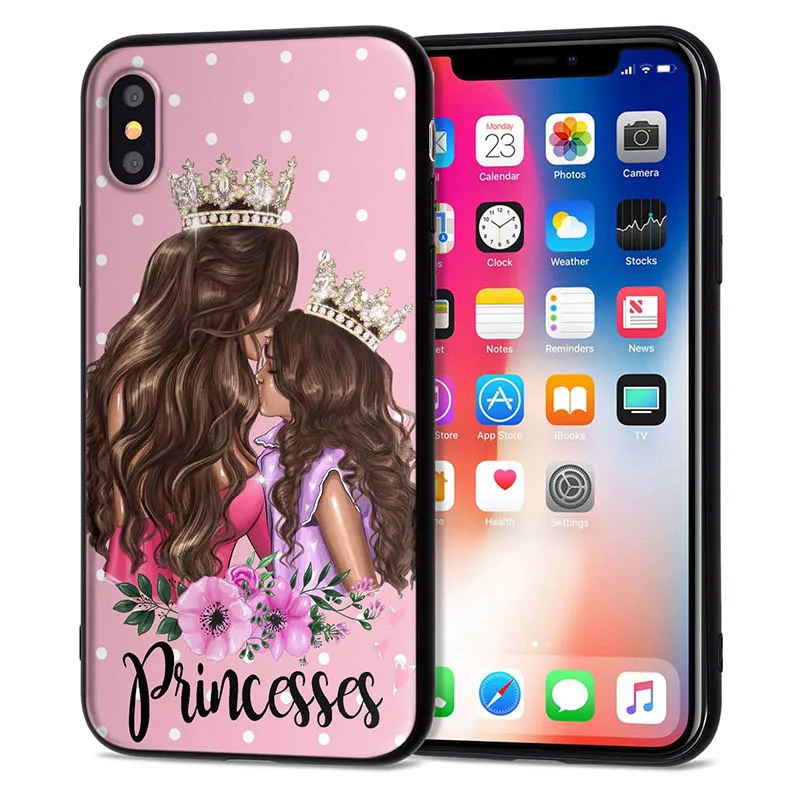 Чехол для iPhone 11 Pro, чехол для iPhone 5, 5S, 6, 6 S, 7, 8 Plus, X, XS, Max, Mom Love Baby, чехол для iPhone 7, мягкий чехол из ТПУ для iPhone XR, чехол