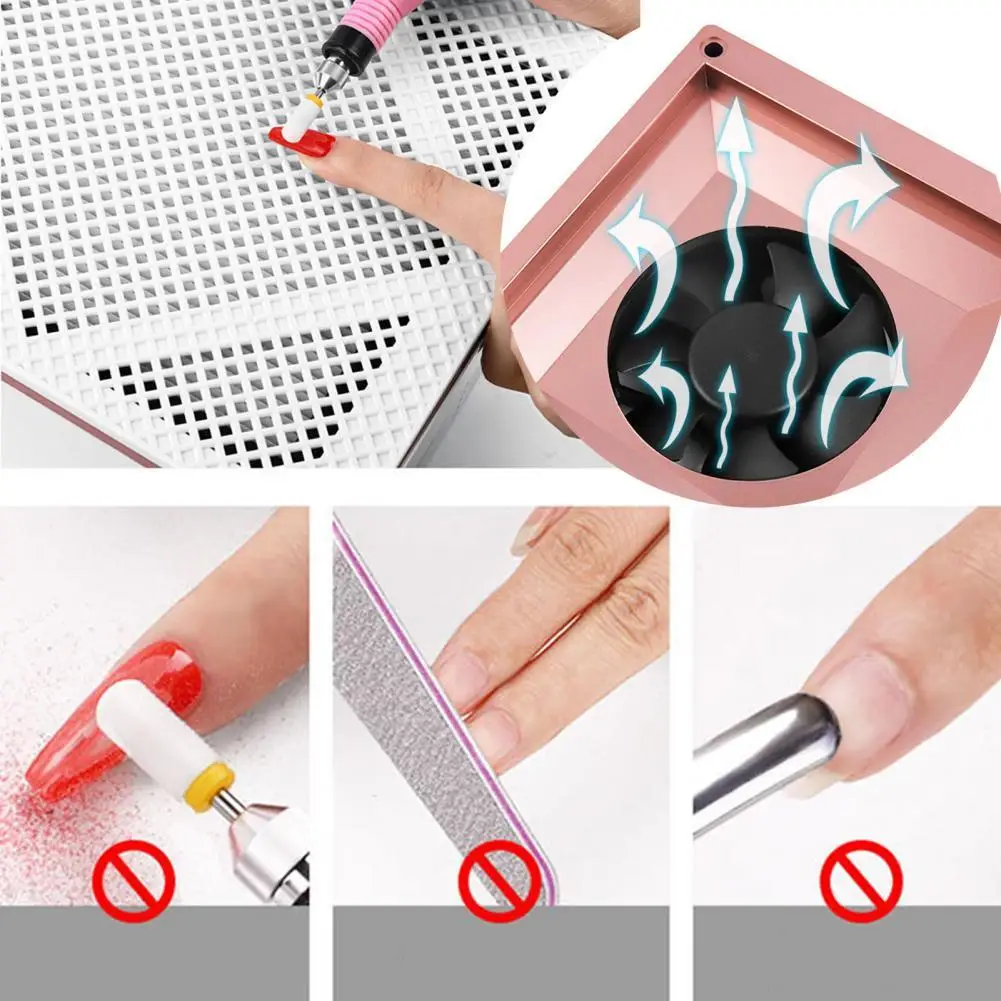 

Useful Solid Large Power High Power Manicure Filter Cleaner Machine for Female Nail Vacuum Nail Cleaner Machine