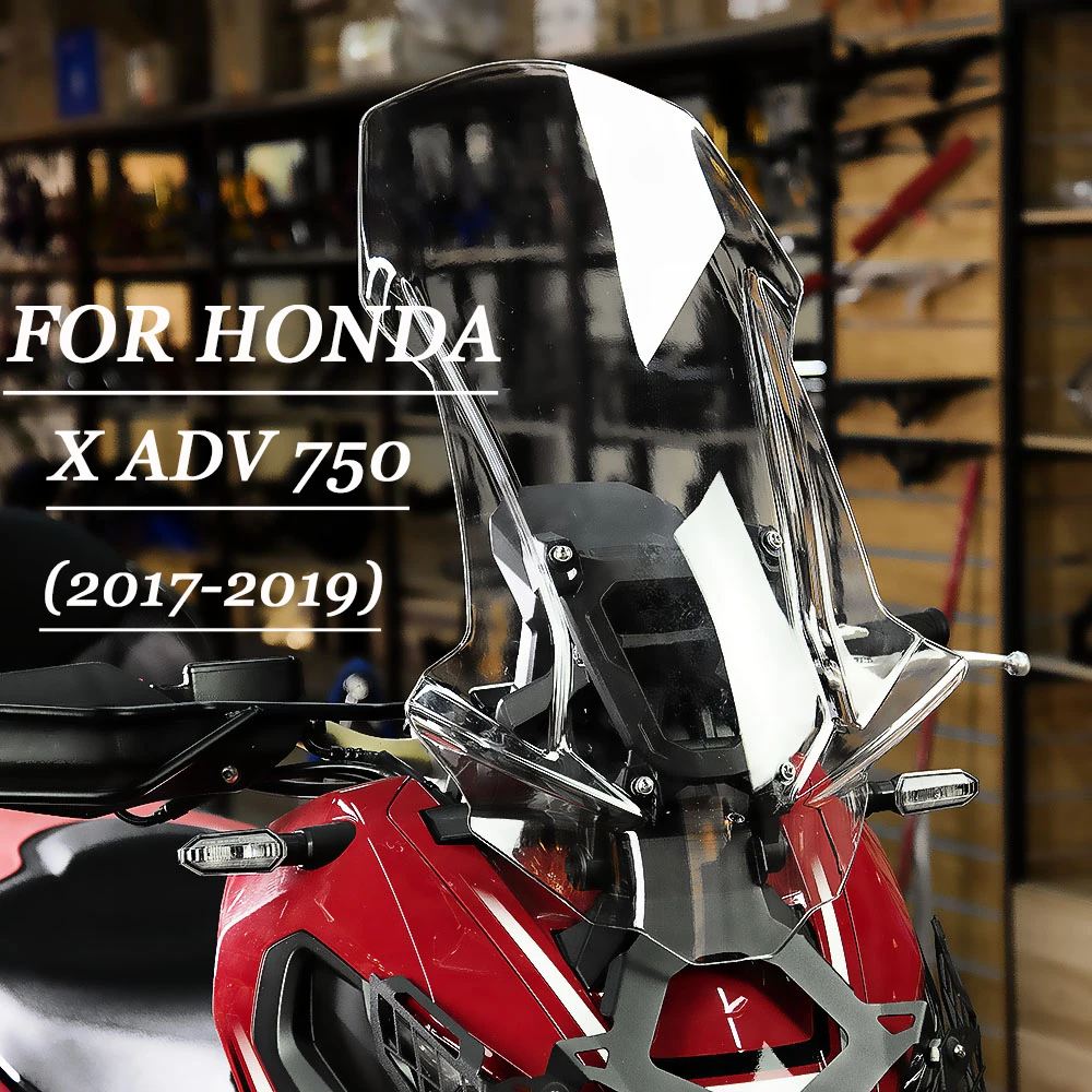 

Motorcycle Windscreen Visor Viser Wind Deflectors Windshield for HONDA X ADV 750 X-ADV750 XADV 750 2017 2018 2019