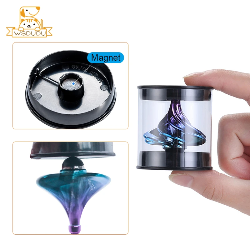 Спиннинг Топ Забавный ветер воздушный поток гироскоп вращающиеся настольные