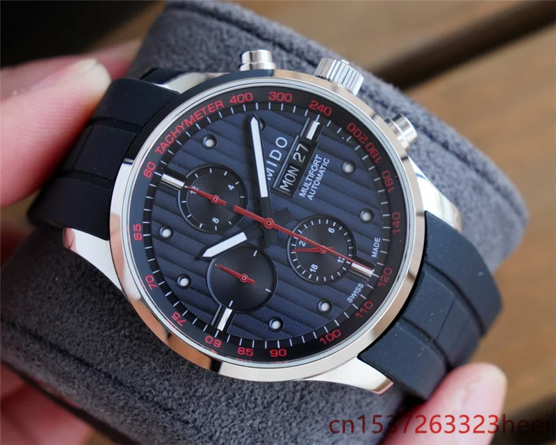 

MIDO watch men's skeleton automatic mechanical AAA watch gold skeleton retro men's women watch quartz watch