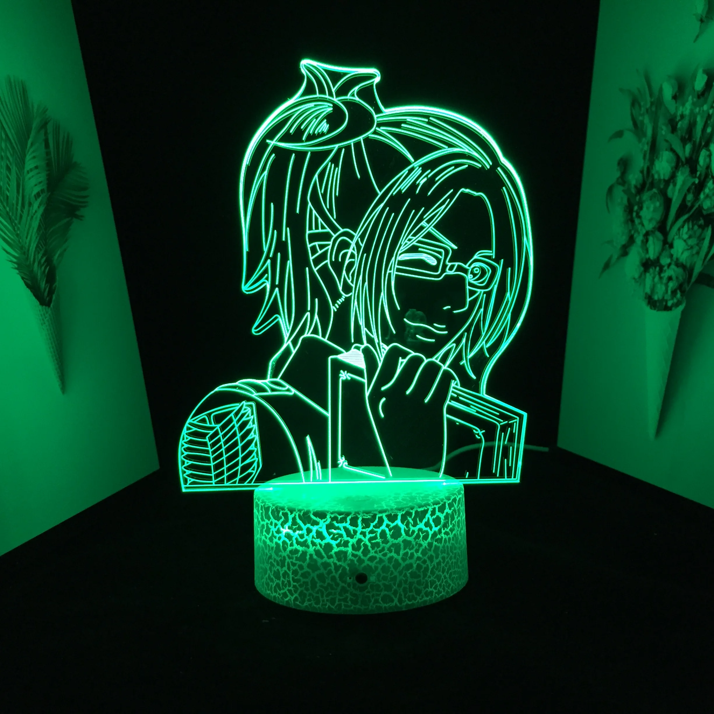 3D светильник из игры атака на Титанов лампа для домашнего декора подарок день