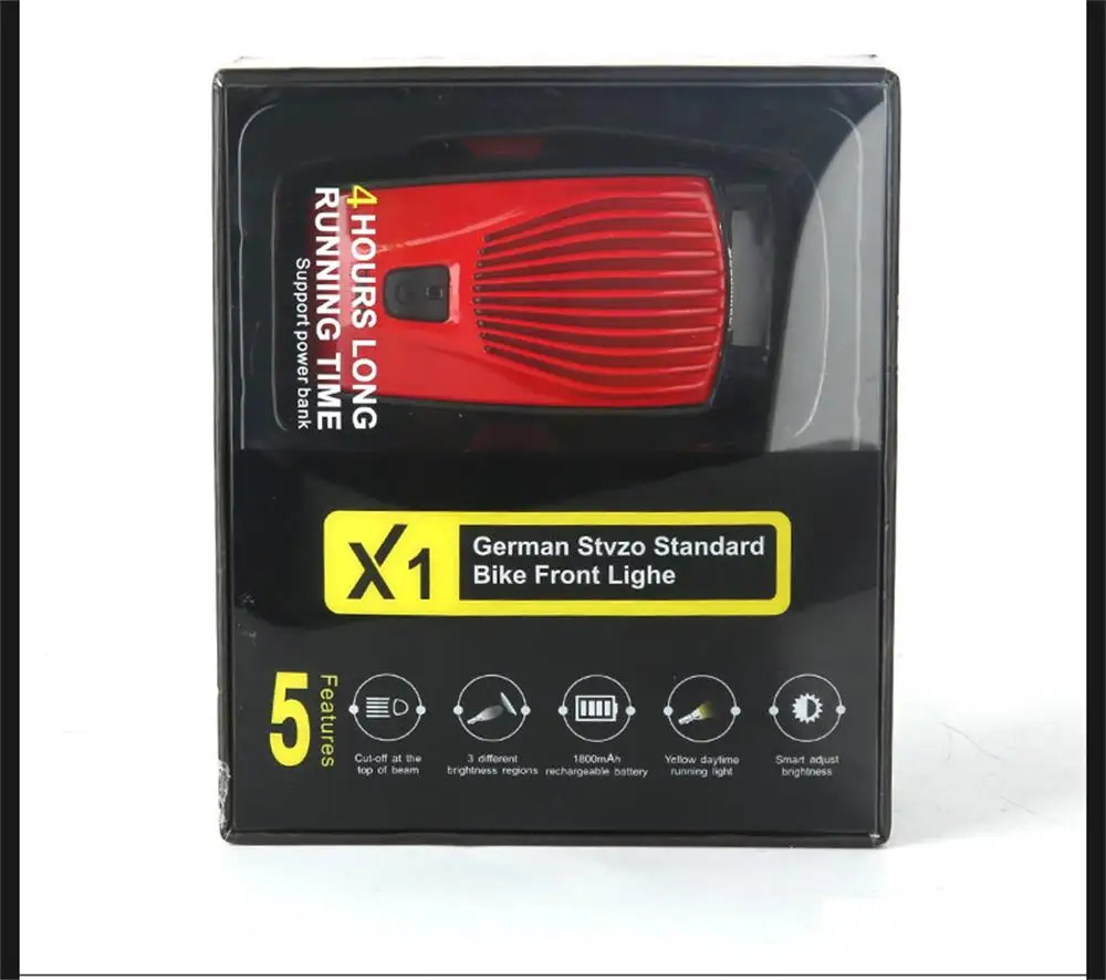 Фонасветильник велосипедный задний GYIO IPX5 водонепроницаемый заряжаемый | Спорт и