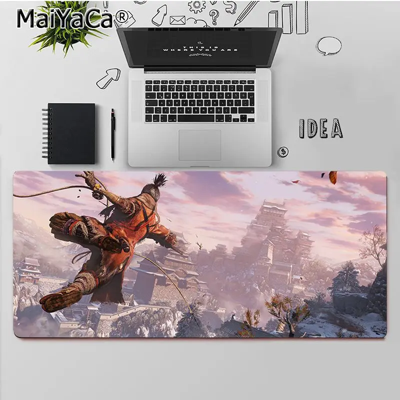 

MaiYaCa Top Quality Sekiro Shadows Keyboards Mat Rubber Gaming mousepad Desk Mat Free Shipping Large Mouse Pad Keyboards Mat