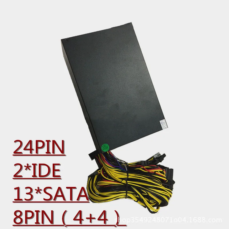 Asic Биткоин Монро Майнер блок питания 2000 Вт КОМПЬЮТЕРНЫЙ СЕРВЕР PSU ATX Майнинг чехол