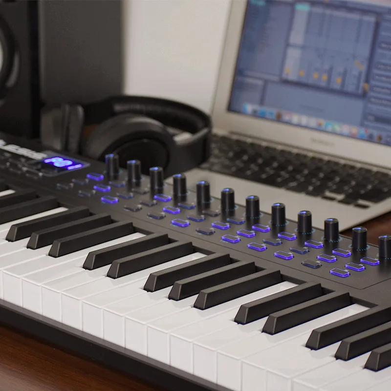 С матрасом для подсветки Alesis V49 Vi25 V61 Vi61 клавиша midi контроллер клавиатуры | Спорт и