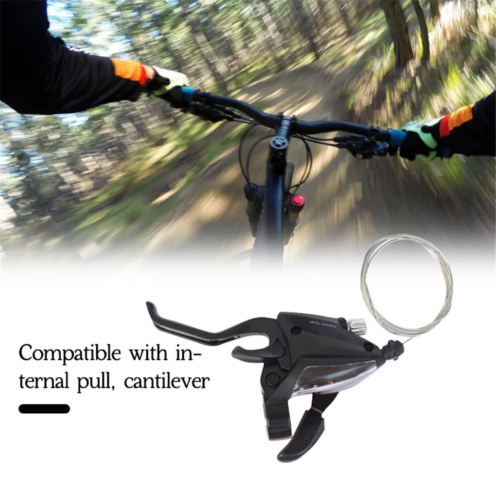 

Bike Gear Shifter Mountain Bicycle Speed Brake Lever Plastic Road Cycling Derailleur 2021 new