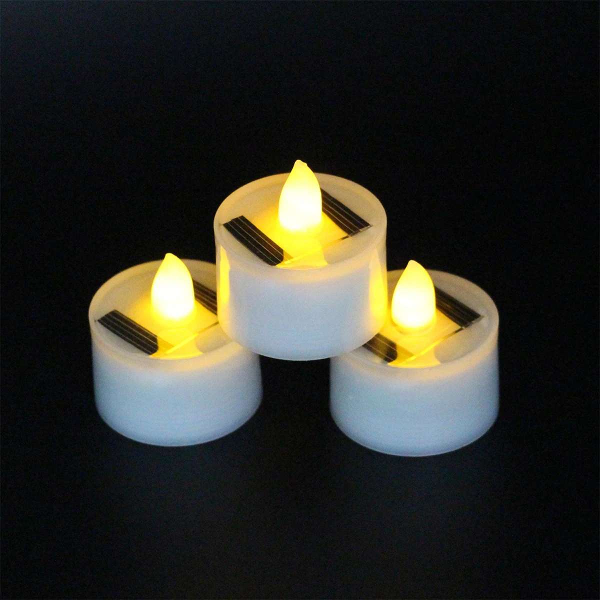 

Faroot 18PC LED Candle Lamp, Multipurpose Solar-Powered LED Light Electronic Candle for Home Wedding