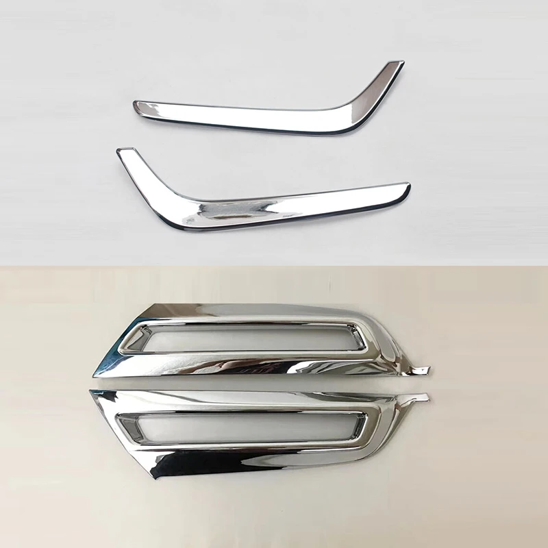 АБС-пластик хром для Honda CR-V таможенный приходной ордер 2017 2018 2019 авто аксессуары передние противотуманные фары светильник лампа накладка стайлинга автомобилей 2 шт./компл.