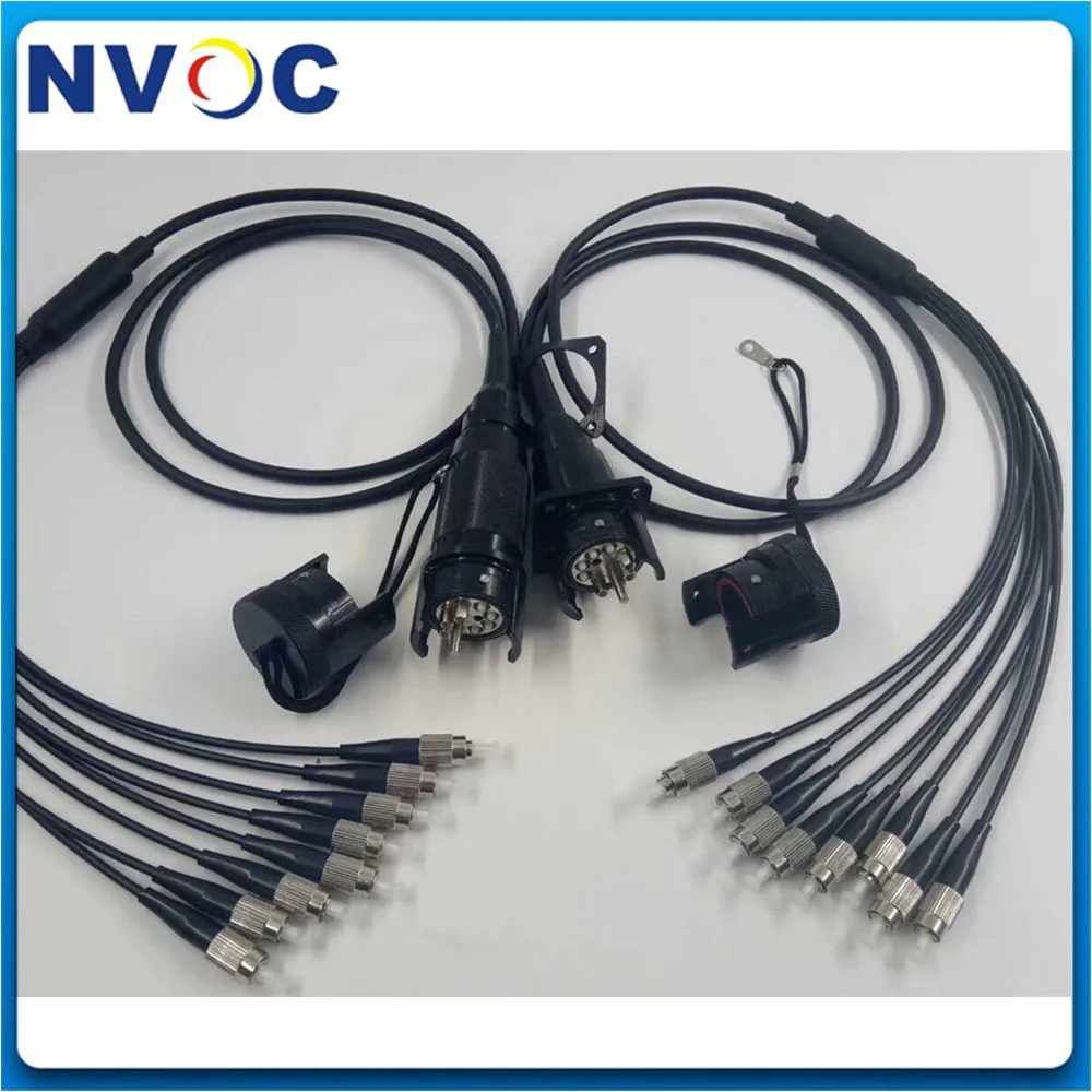 2-жильный наружный военный оптический Тактический соединитель класса IP65/68