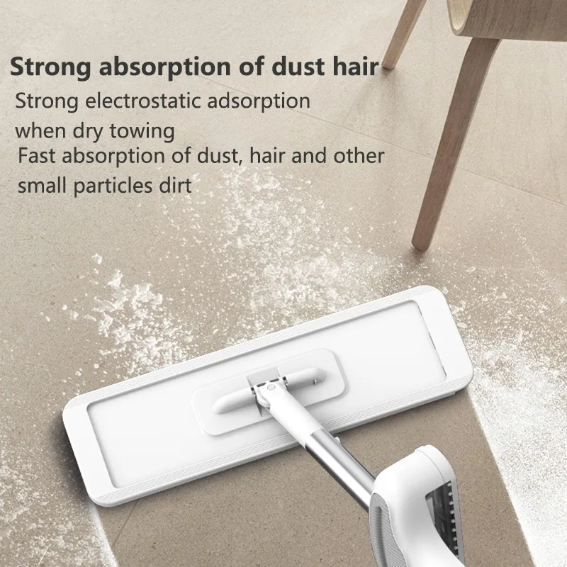 

Squeeze Mop Wash for Floor Mops Hand Free House Cleaning Cleaner Lazy wet Home help